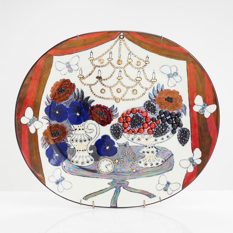 Birger Kaipiainen, A 'Jubilee dish 2000' 386/400, Pro Arte, Arabia.
