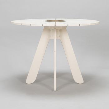 Alvar Aalto and Aino Aalto, a 5-piece 'Aurinko' (Sun-series) garden furniture suite for Artek 2008.