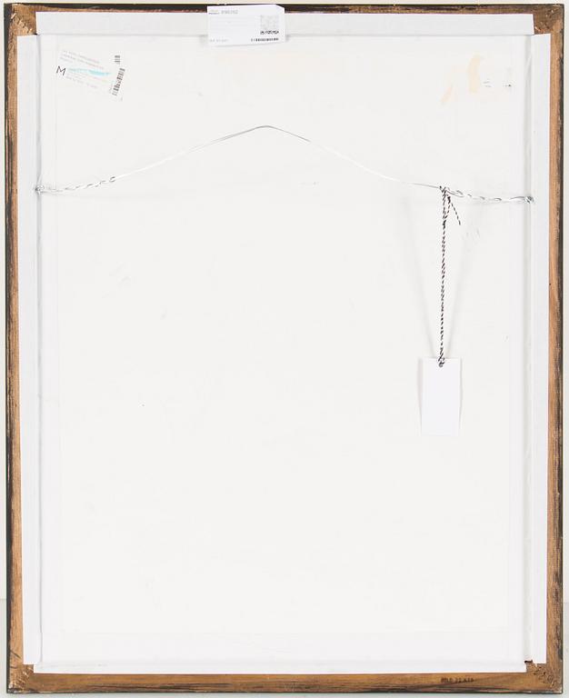 BO VON ZWEIGBERGK, olja på duk uppklistrad på pannå. Signerad Bo V Z och daterad -22.