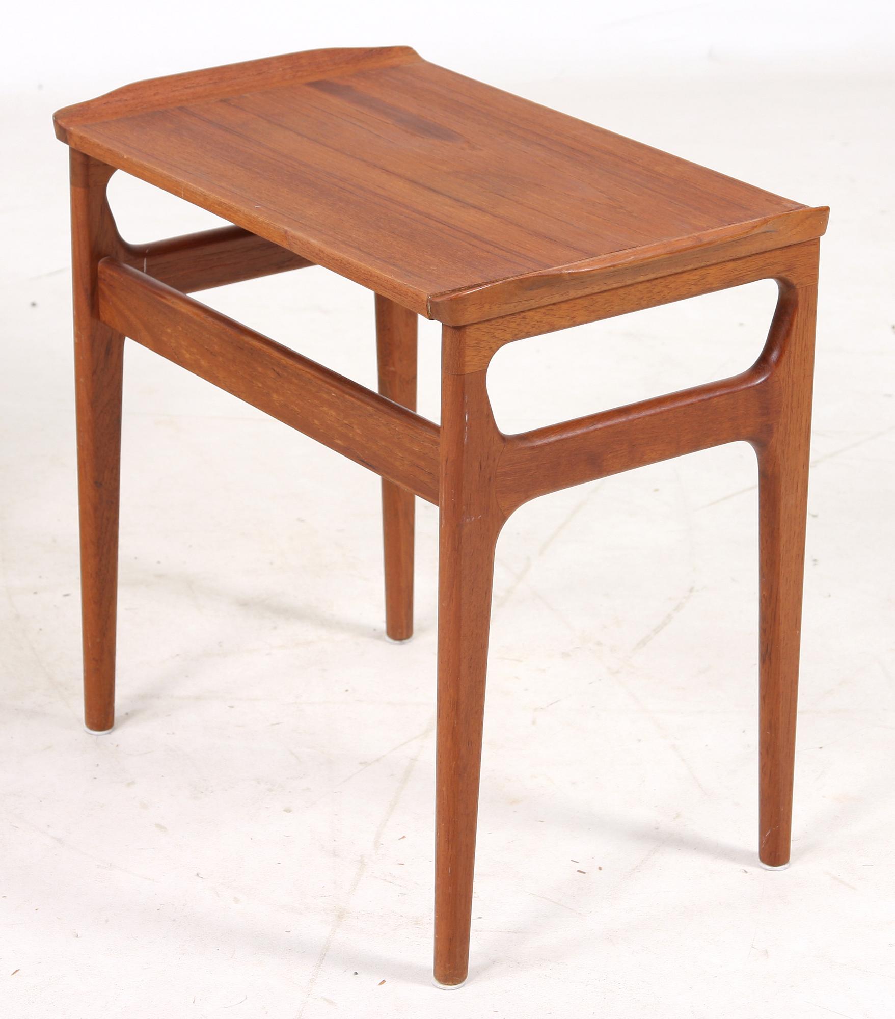 SATSBORD, 3 delar, Heltborg Møbler, Danmark, 1960-tal.