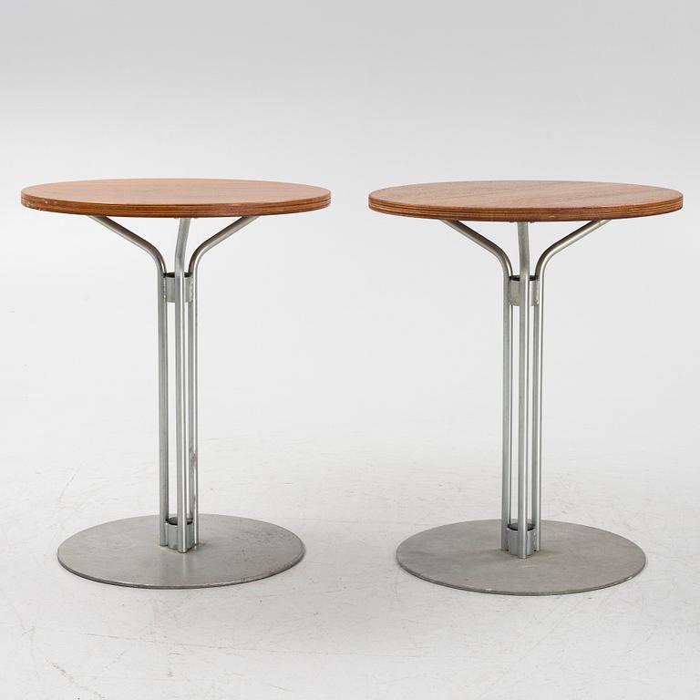 Cafébord, 2st, 1980-tal.