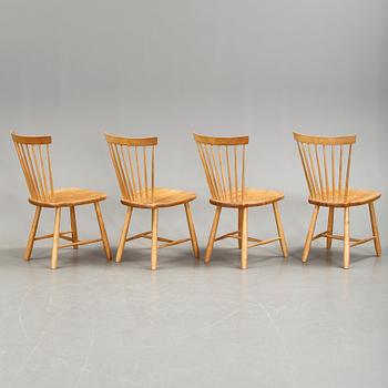 STOLAR, 4 stycken, "Lilla Åland", Carl Malmsten, 1997.