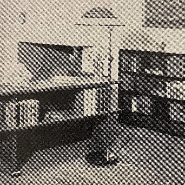 Axel Einar Hjorth, a "Funkis" bookcase, Nordiska Kompaniet, Sweden, 1931.