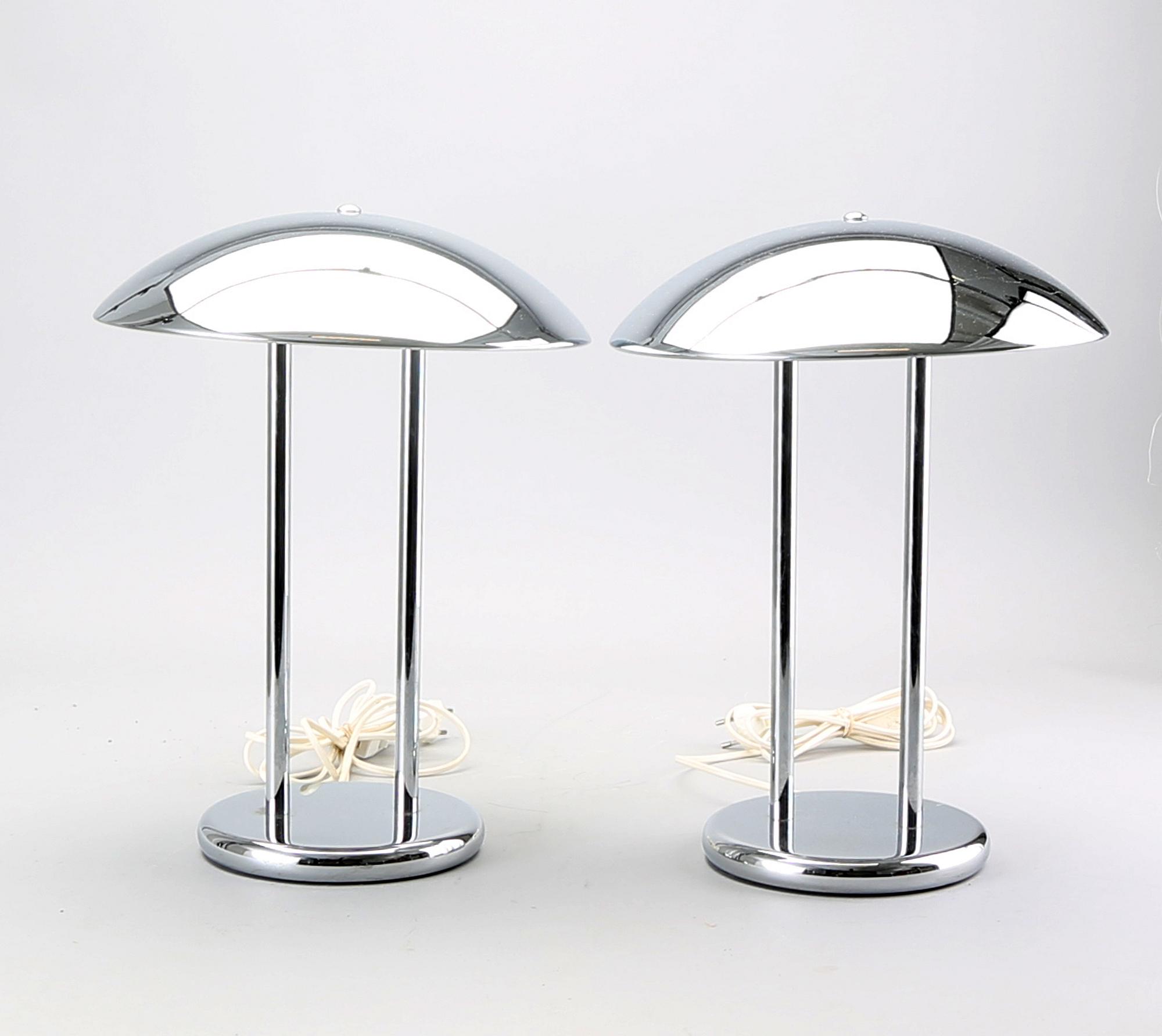 IKEA, Table lamps, 2 pcs,  1980s.