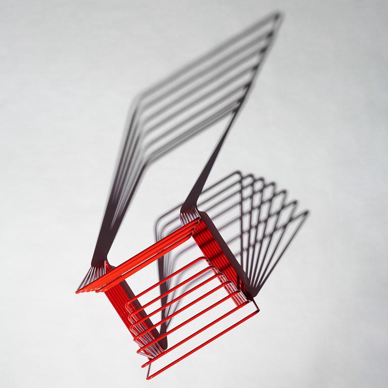 Alexander Lervik, "Red Chair", ed. 6/10, Gallery Pascale 2005.