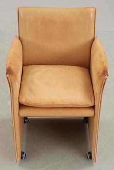 KARMSTOL, "Break", Mario Bellini, Cassina, modellen formgiven 1976.