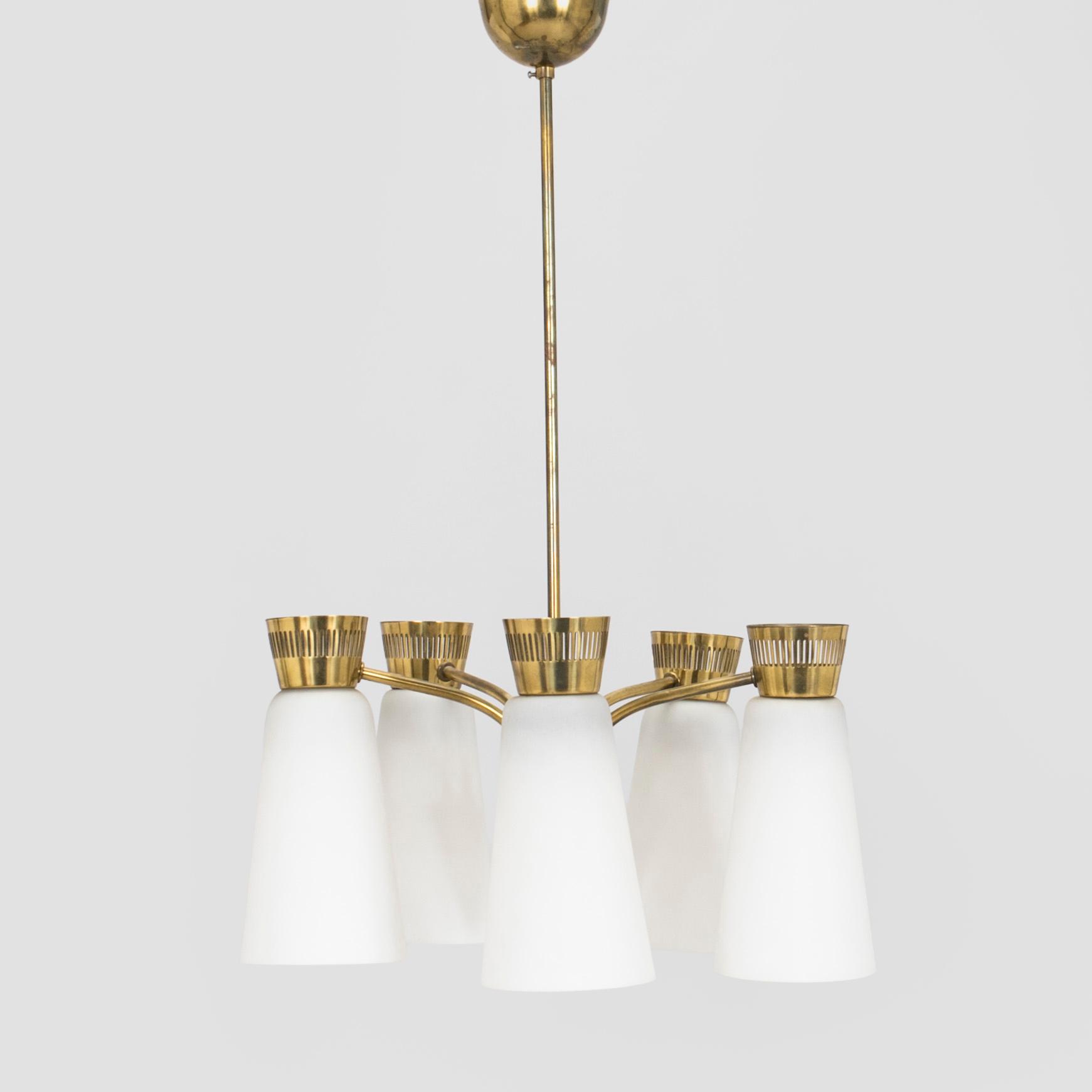 A mid-20th century ceiling light, Itsu Finland.
