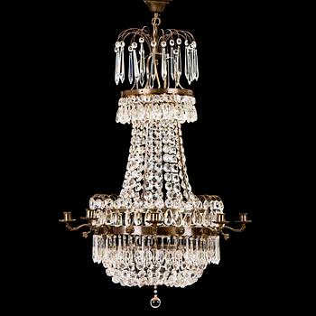 A 20th century chandelier.