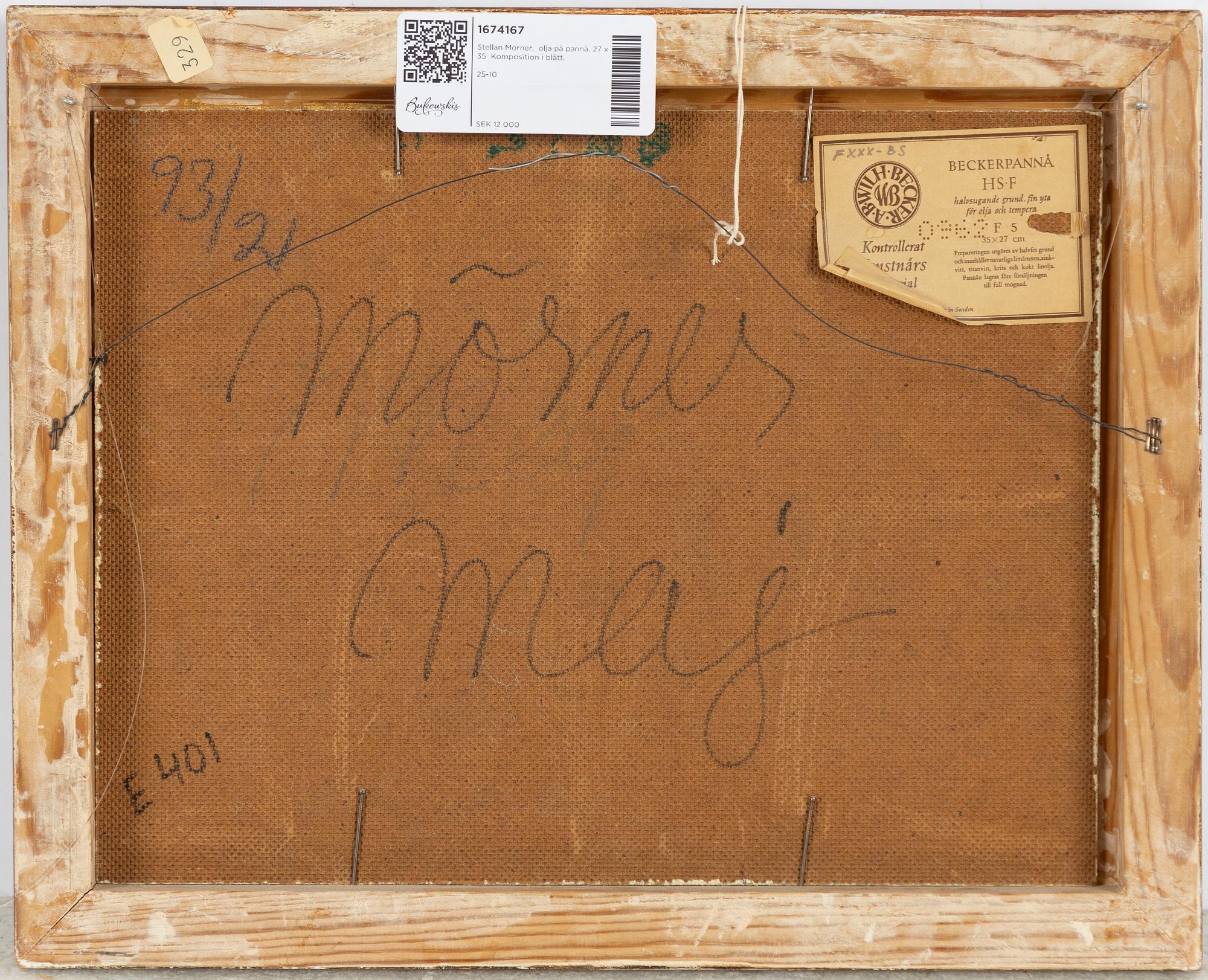 Stellan Mörner, "Maj".