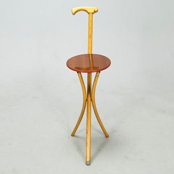 Seat/walking stick, 1950s.