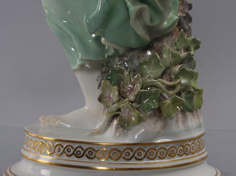 FIGURIN, porslin, Meissen.