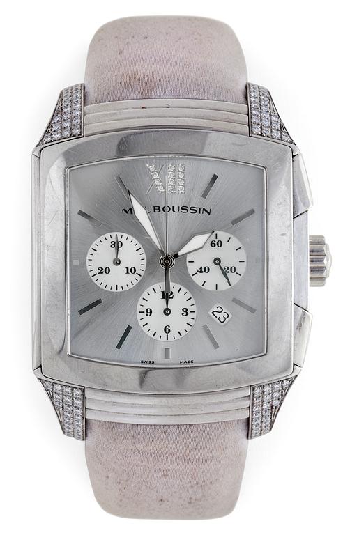 A Mauboussin diamond ladie's wrist watch, c. 2000.