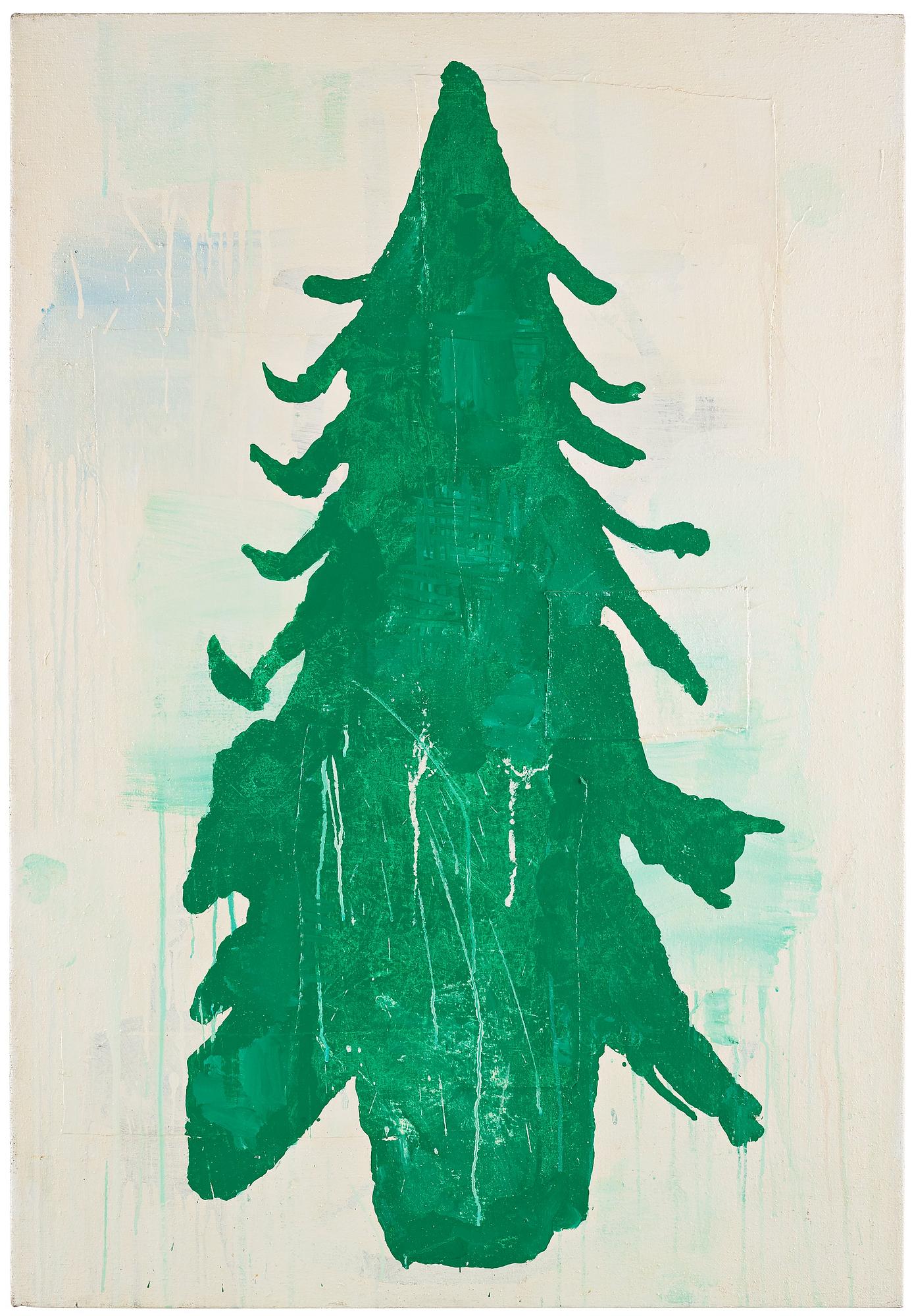 Donald Baechler, "Tree".