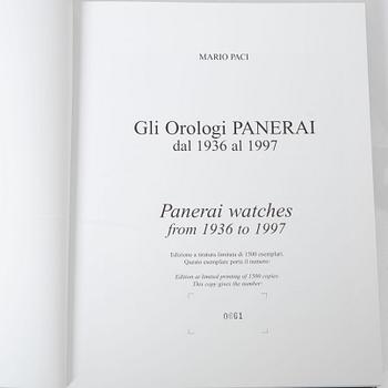 Panerai in Florence, Dino Zei, Panerai Watches from 1936 to 1997, Mario Paci.