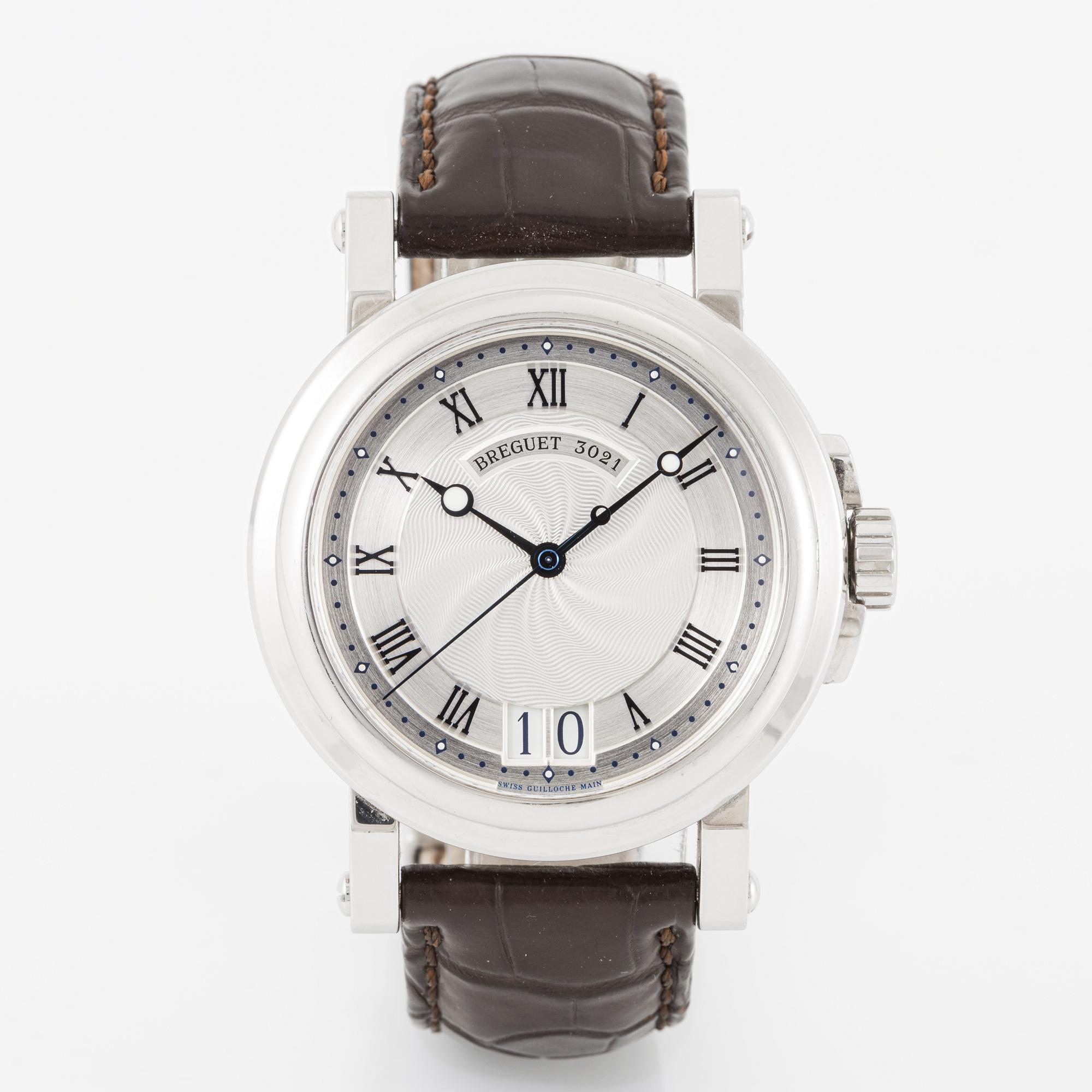 Breguet, Marine, armbandsur, 39 mm.