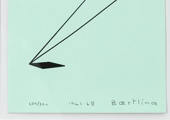 Olle Bærtling, "Asamk". From the suite: "The Angles of Open Form Infinite Space from Cinètisme to Open Form 1949–1968".