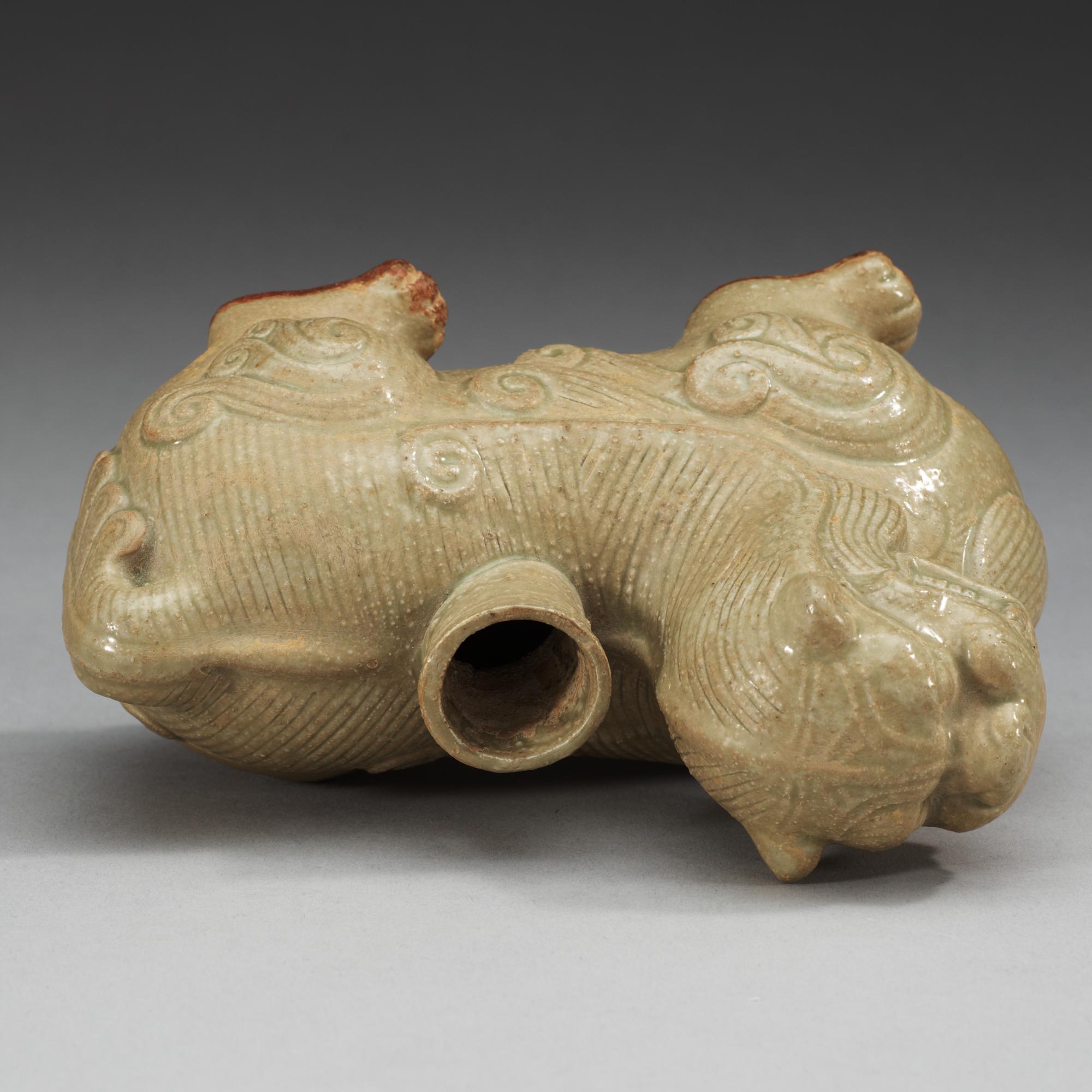 FIGURIN, keramik. Sex dynastierna (222-589).