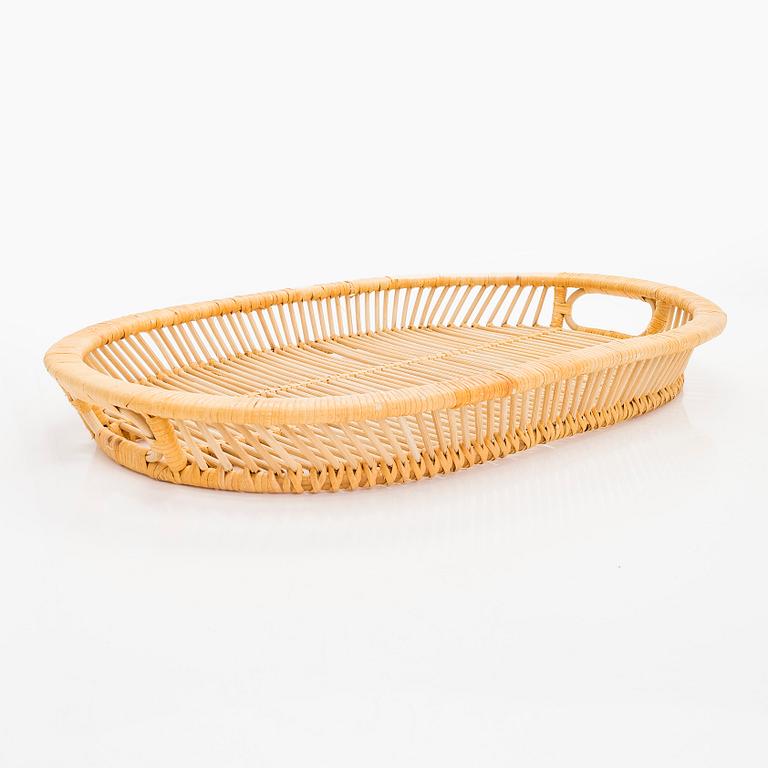 A mid-20th century serving tray, retailer Artek.