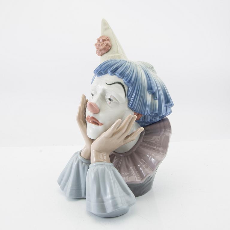Figurin Lladro porslin 1900-talets andra hälft.