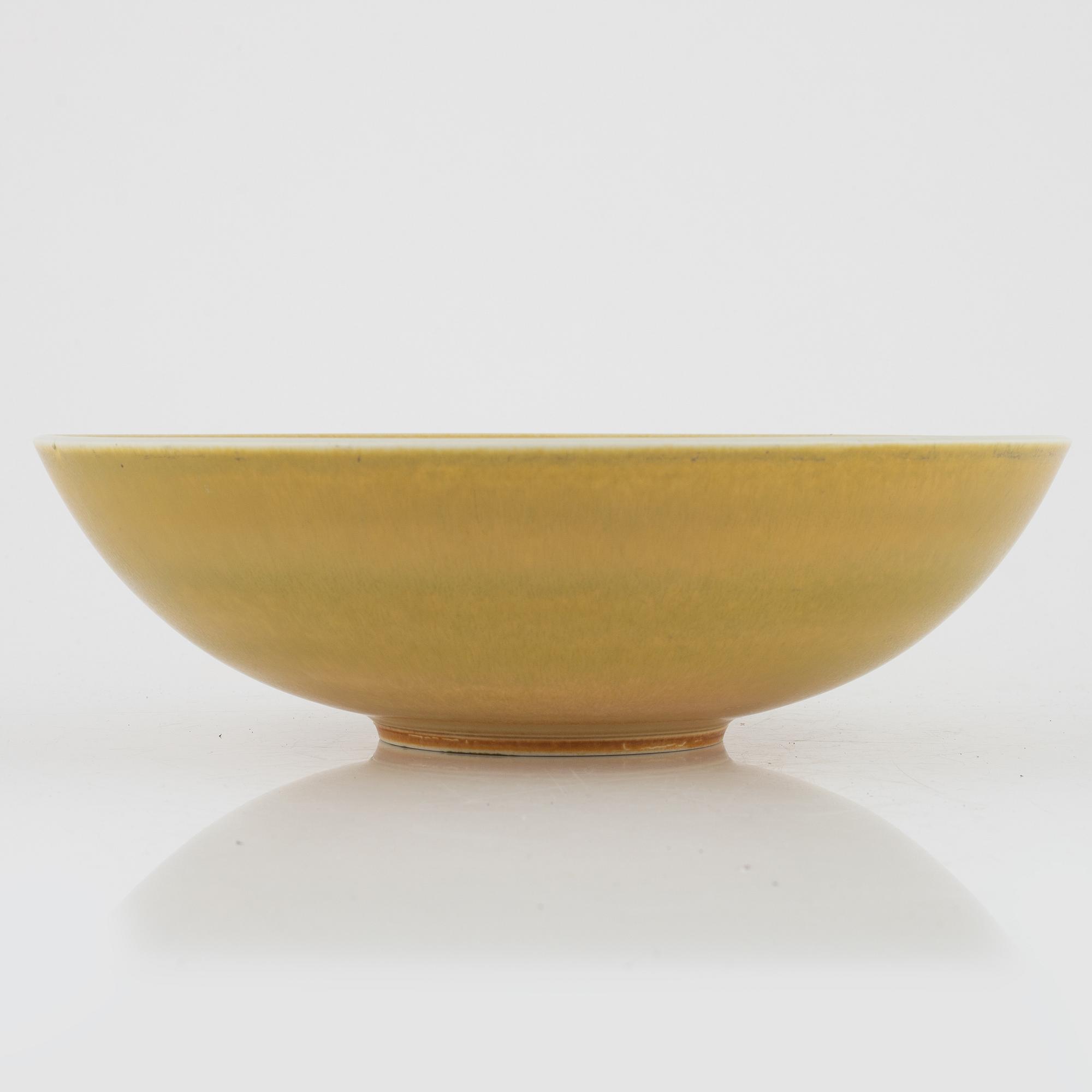 Berndt Friberg, Berndt Friberg, a stoneware bowl, Gustavsbergs studio, Sweden.