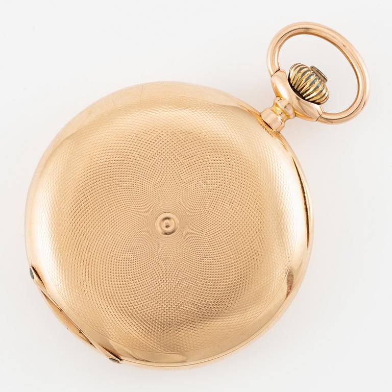 Pocket watch, hunter, 51 mm.