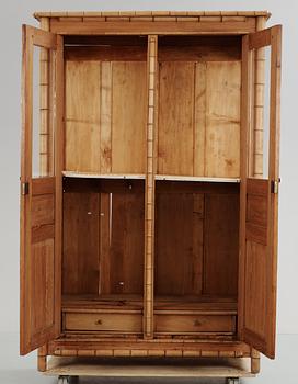 A Swedish chinoiserie circa 1900 cupboard.