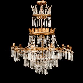 LJUSKRONA, omkr 1900. Höjd 85 cm.