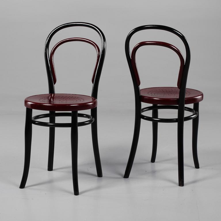 STOLAR, ett par, Thonet, 1900-talets första hälft.