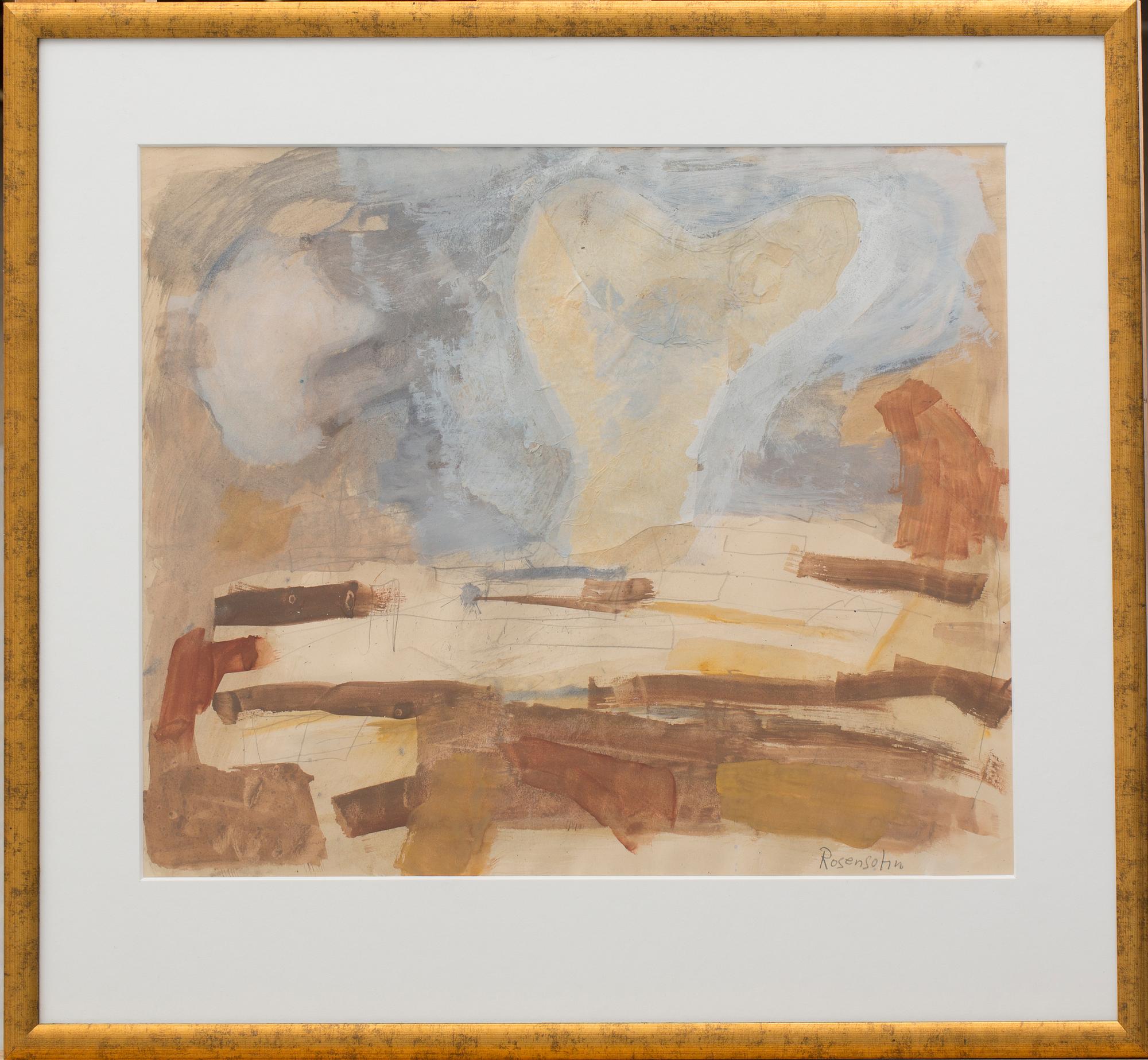 LENNART ROSENSOHN, blandteknik, signerad.