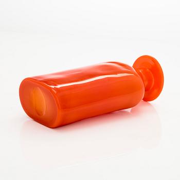 Kaj Franck, flaska, "Art Rosso", signerad Kaj Franck Nuutajärvi Notsjö.