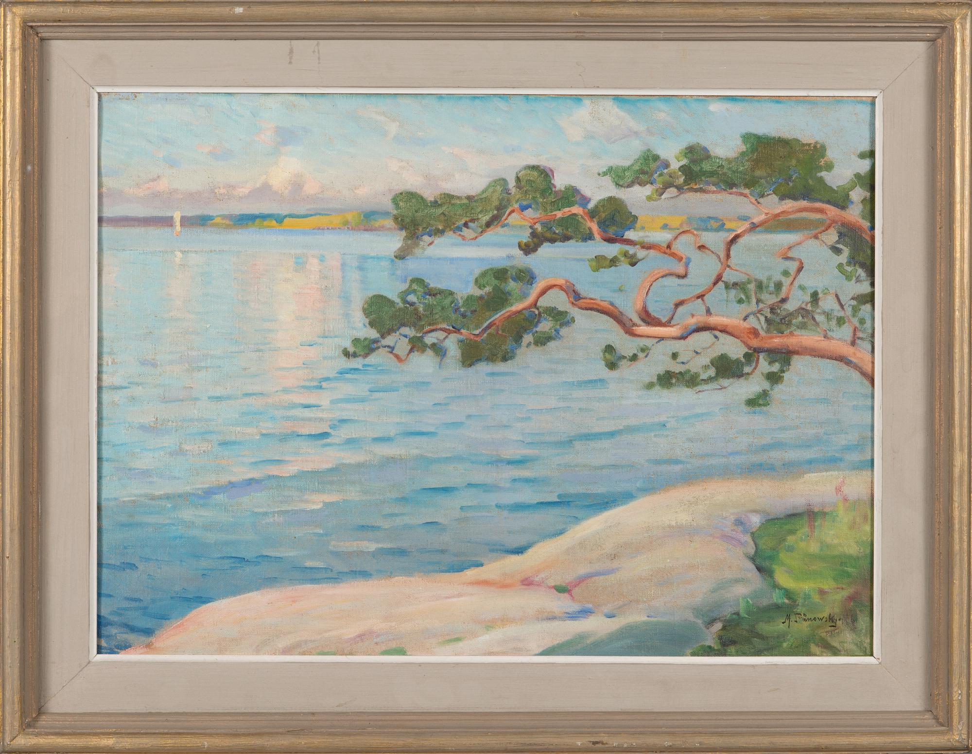 Mikael Stanowsky, oil on canvas, signed.