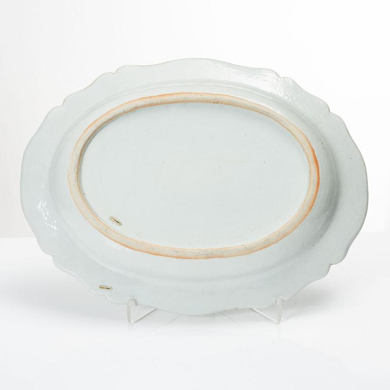 Fat, kompaniporslin, Kina, Qingdynastin, Qianlong (1736-95).