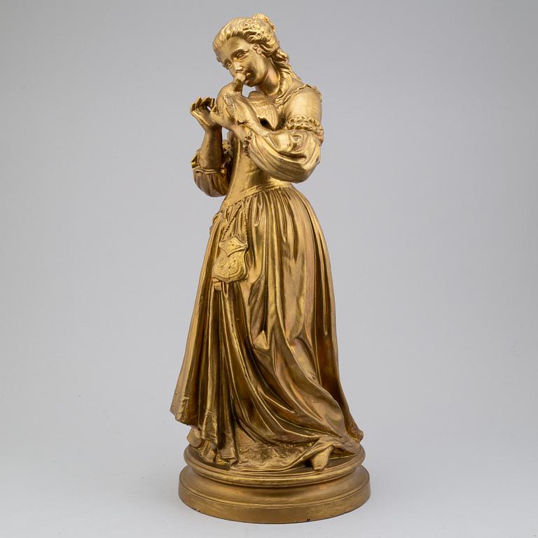 UNKNOWN ARTIST, sculpture, terracotta, late 19th century.