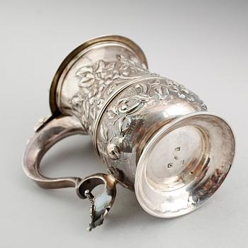 STOP, silver, IM, London 1769. Vikt ca 924 g.