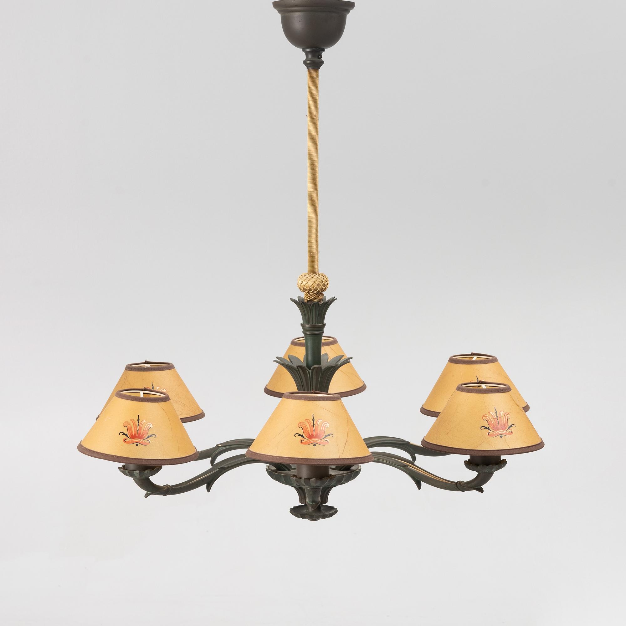 Ceiling lamp, Swedish Grace, 1920s/30s.