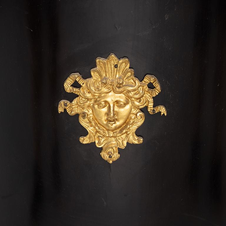 A Boulle style cabinet, the end of the 19th century.
