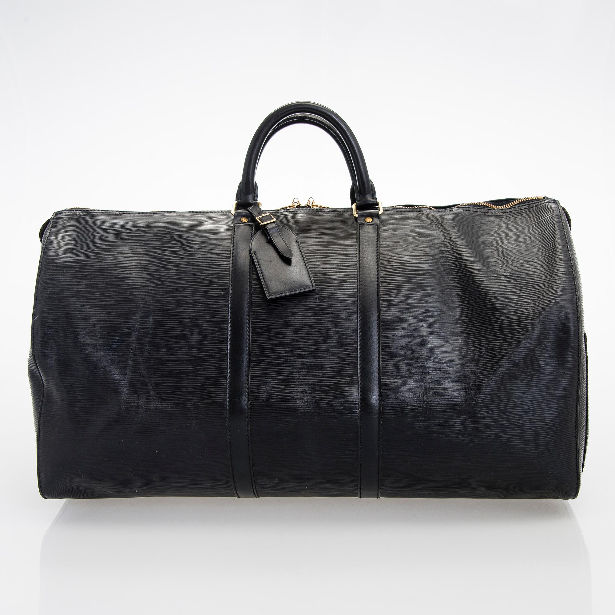 Louis Vuitton, "Keepall Epi 55", väska.