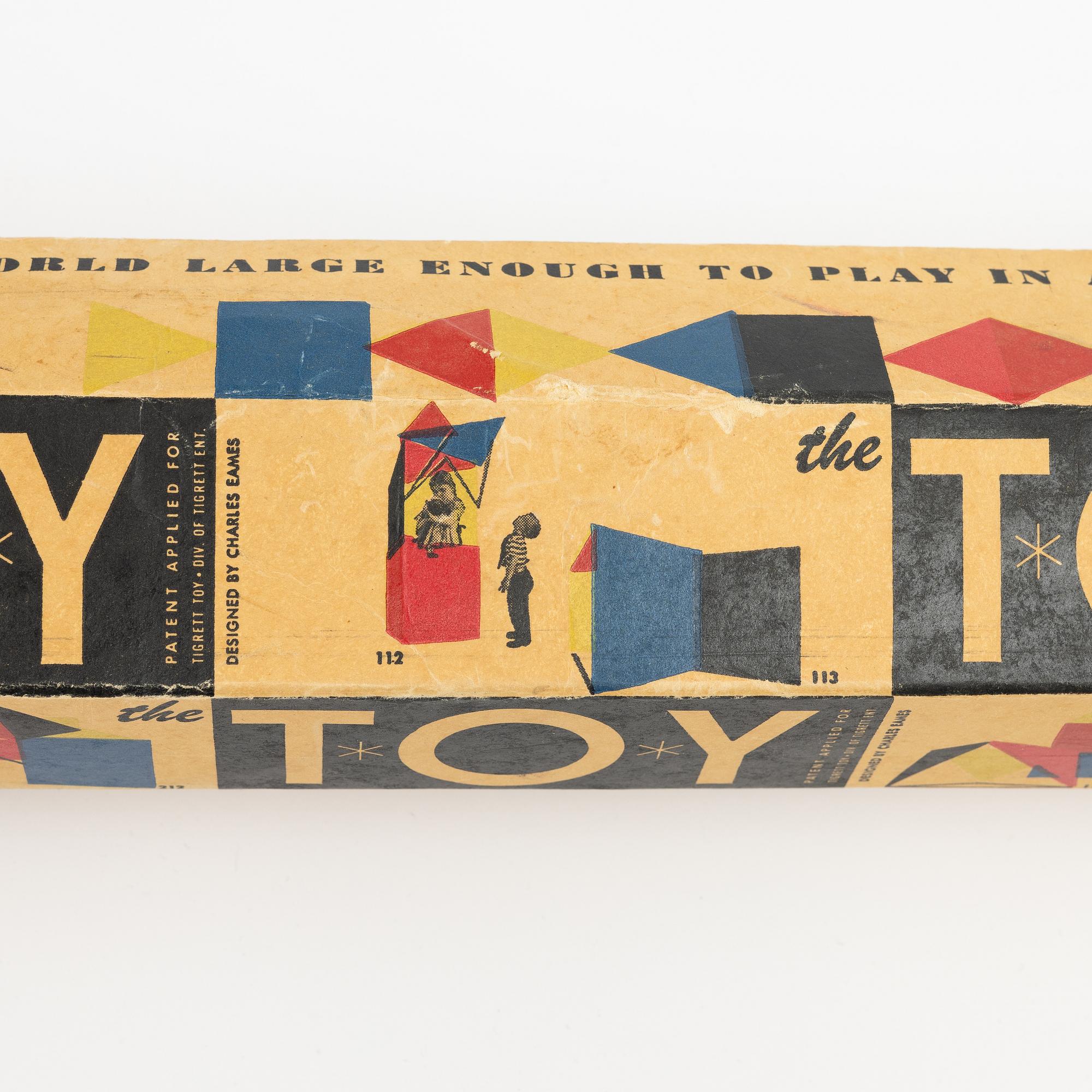 Charles & Ray Eames, 'The Toy', Tigrett Toy, Chicago, USA, 1950s.
