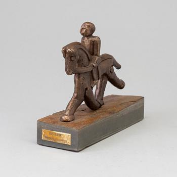 BIRGITTA STENBERG, sculpture, bronze.