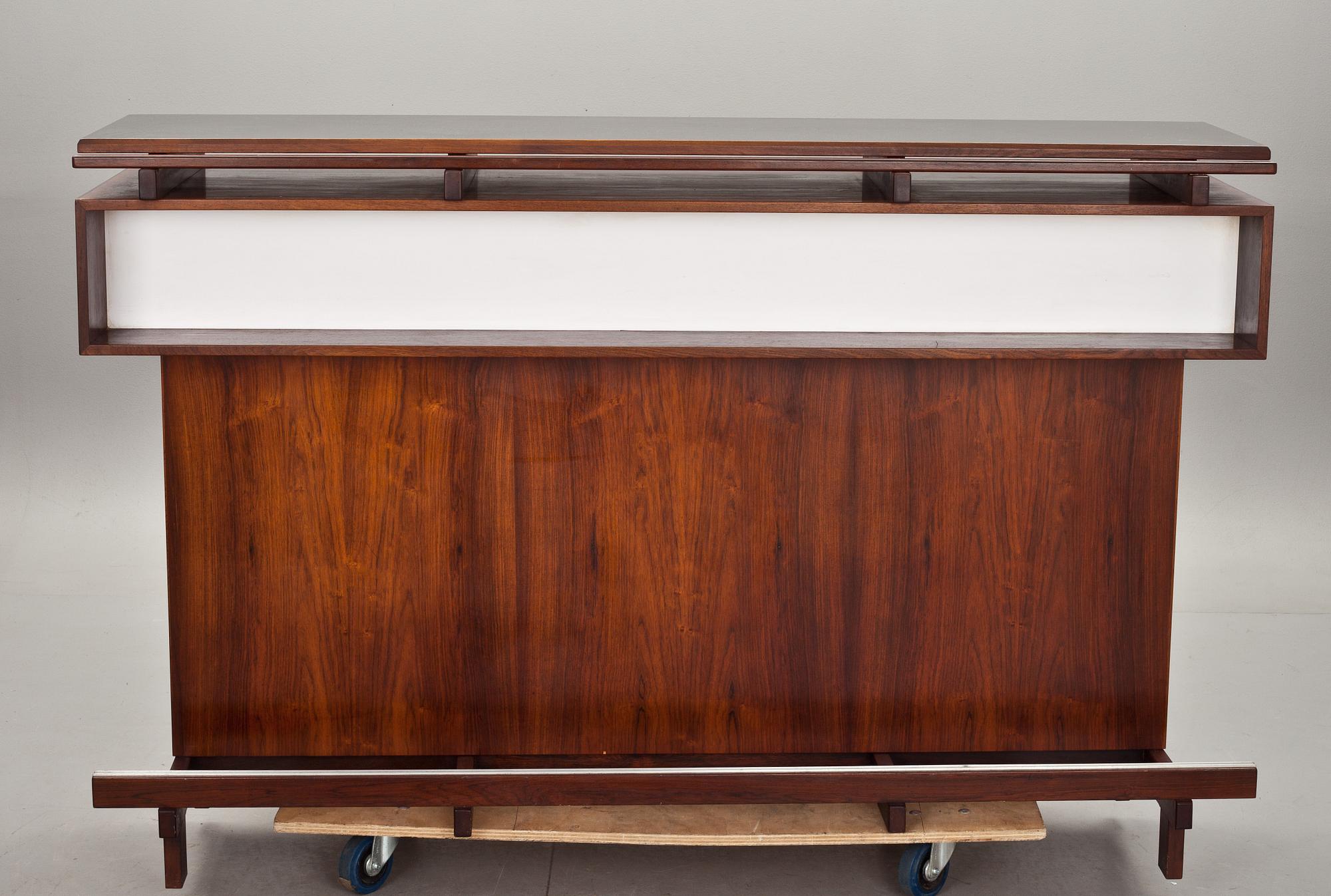 BARDISK med STOLAR, 5 delar, Dyrlund, Danmark, 1960-tal.