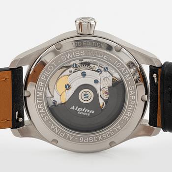 Alpina, Startimer, Pilot, "Limited Edition", wristwatch, 40 mm.