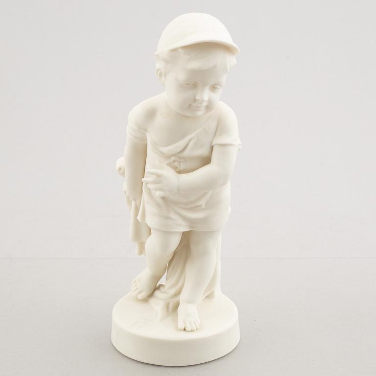 Three figurines, Gustafsberg, circa 1900.