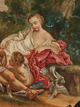 Johan Pasch Attributed to, "L'éducation de l'amour par Mercury".