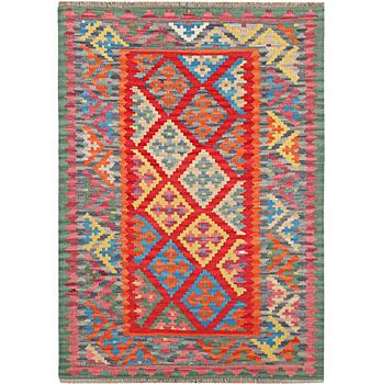 A Kilim rug, c. 185 x 128 cm.