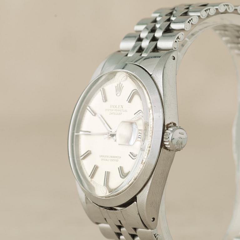 ROLEX, Oyster Perpetual Datejust, Chronometer, "Sigma dial", armbandsur, 36 mm,