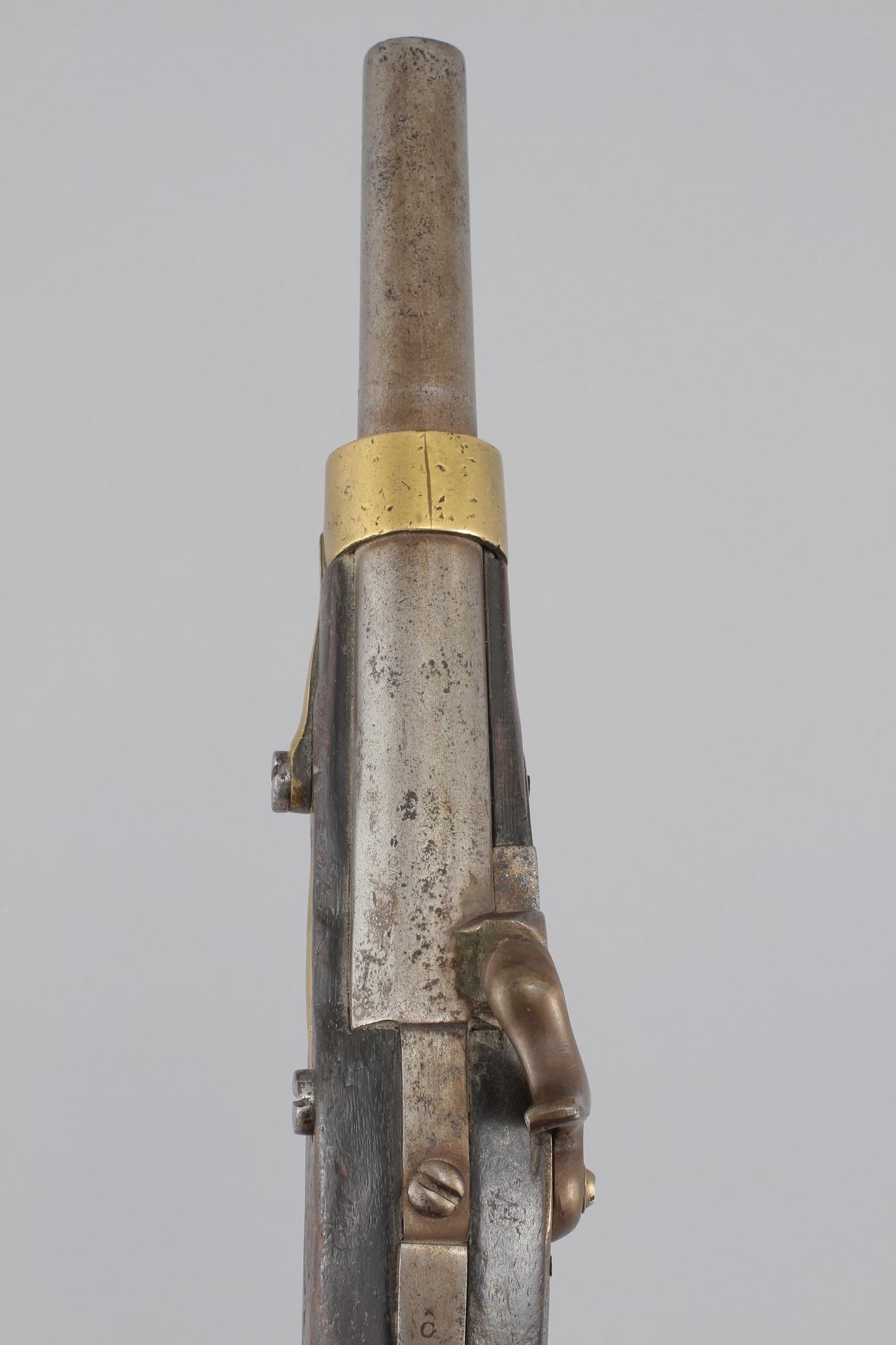 SLAGLÅSPISTOL, "Pistolet modèle An XIII", Frankrike, 1800-talets första hälft.