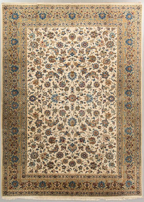 A semiantique Kashan carpet ca 400 x 280 cm.