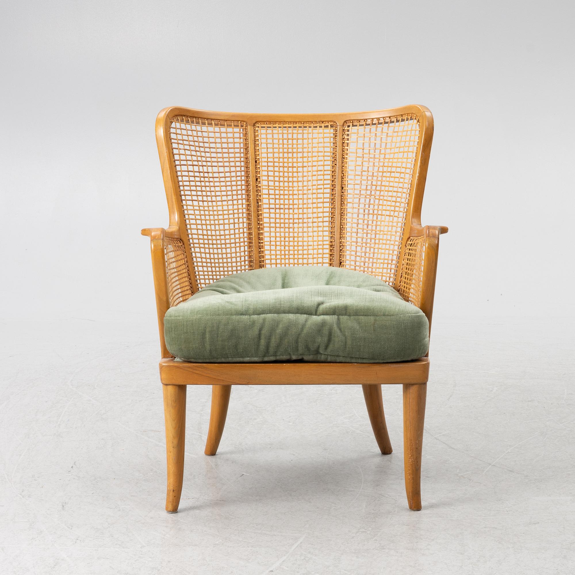 An armchair, Paul Boman, Finland, 1940s.