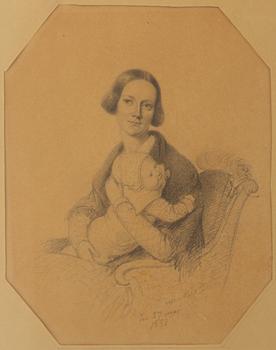 Maria Röhl, Women's Portraits, 2 pieces and a book.