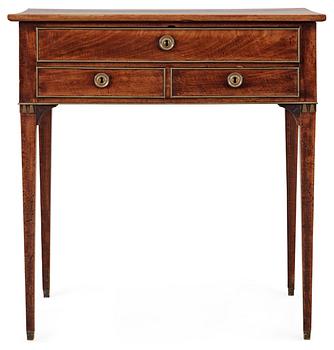518. A late Gustavian late 18th Century table.